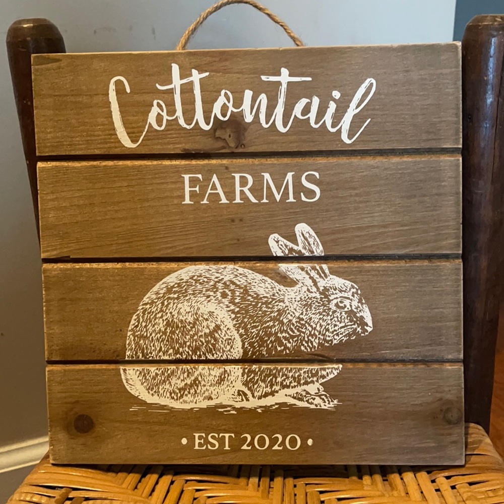 Pallet Board Sign